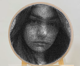 PERSONALIZED STRING ART PORTRAIT ( BEST SELLER )